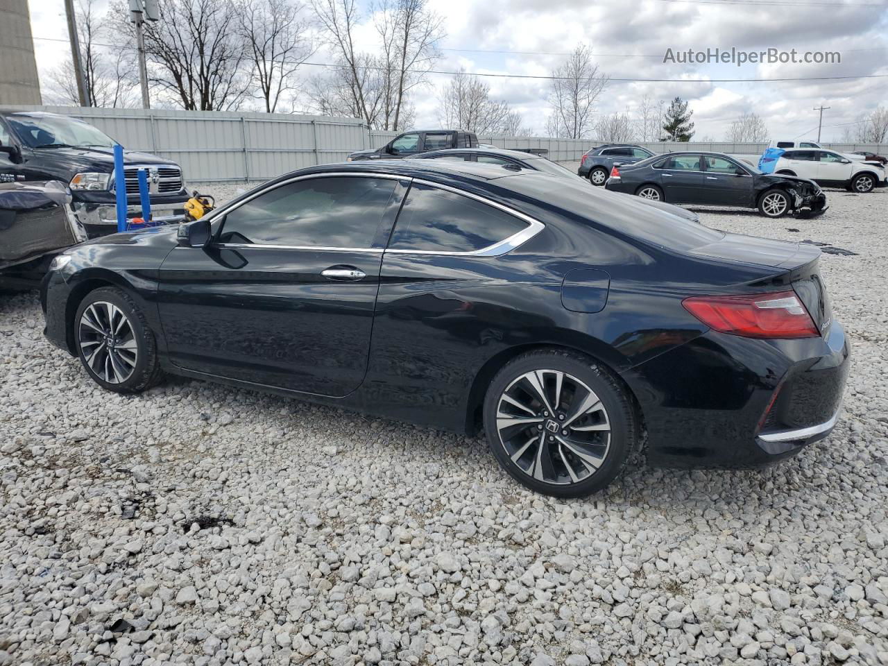 2016 Honda Accord Exl Черный vin: 1HGCT1B8XGA012241