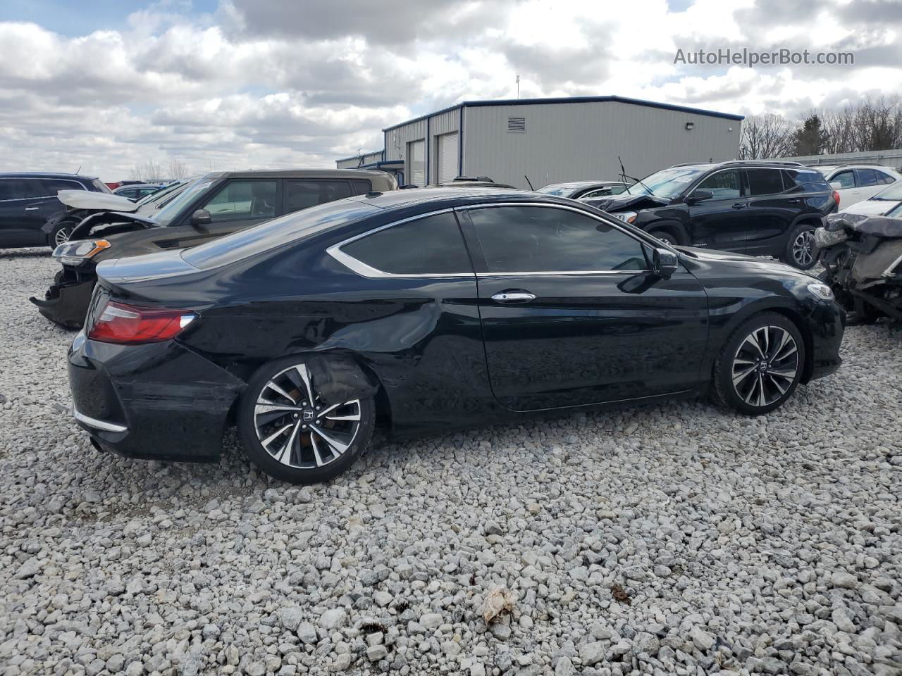 2016 Honda Accord Exl Черный vin: 1HGCT1B8XGA012241