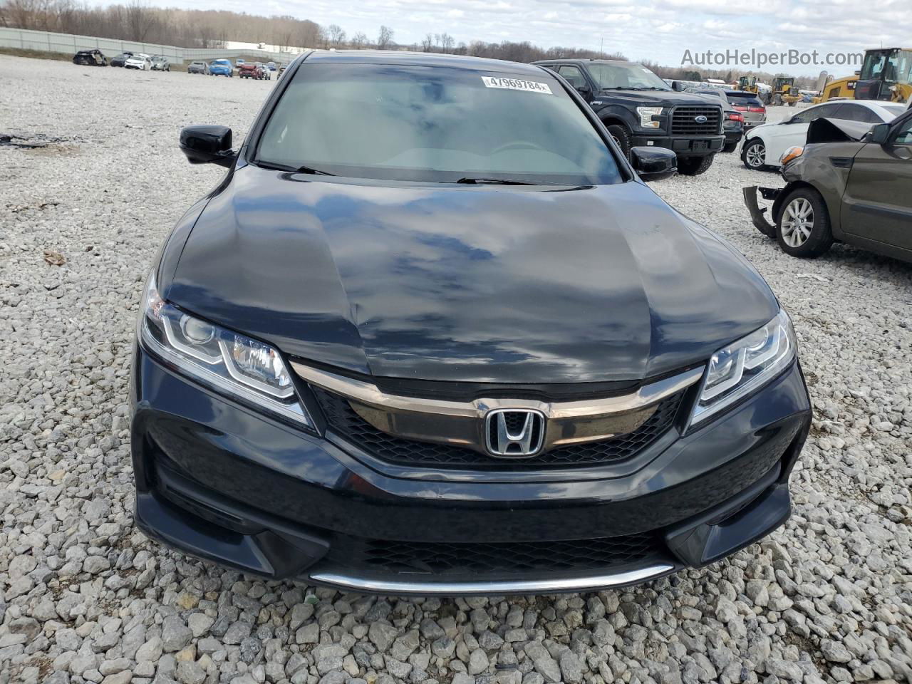 2016 Honda Accord Exl Черный vin: 1HGCT1B8XGA012241