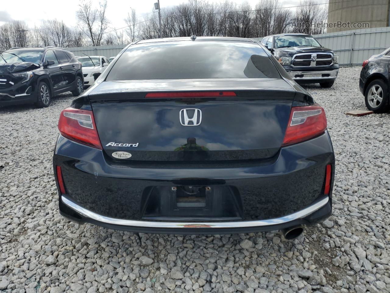 2016 Honda Accord Exl Черный vin: 1HGCT1B8XGA012241