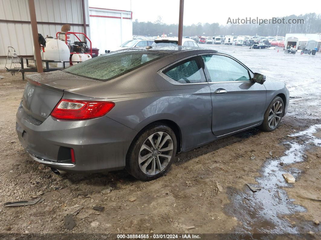 2014 Honda Accord Ex-l V-6 Gray vin: 1HGCT2A80EA002287