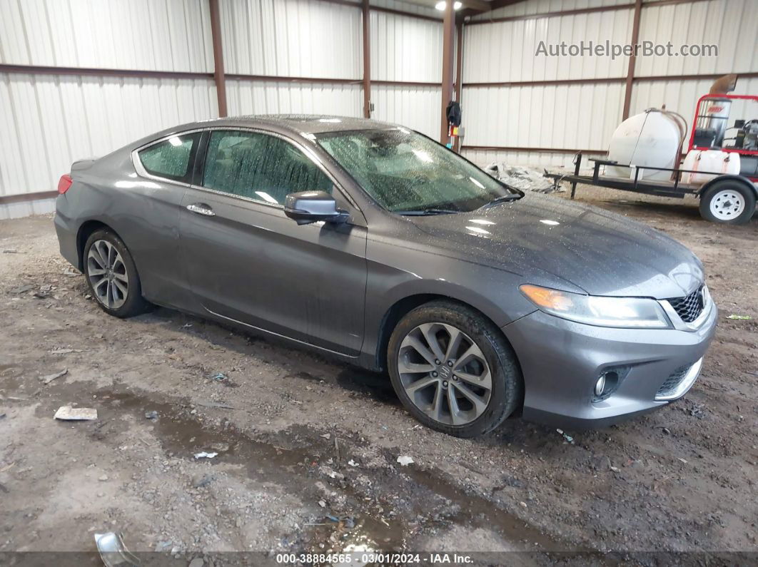 2014 Honda Accord Ex-l V-6 Gray vin: 1HGCT2A80EA002287