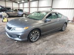 2014 Honda Accord Ex-l V-6 Gray vin: 1HGCT2A80EA002287