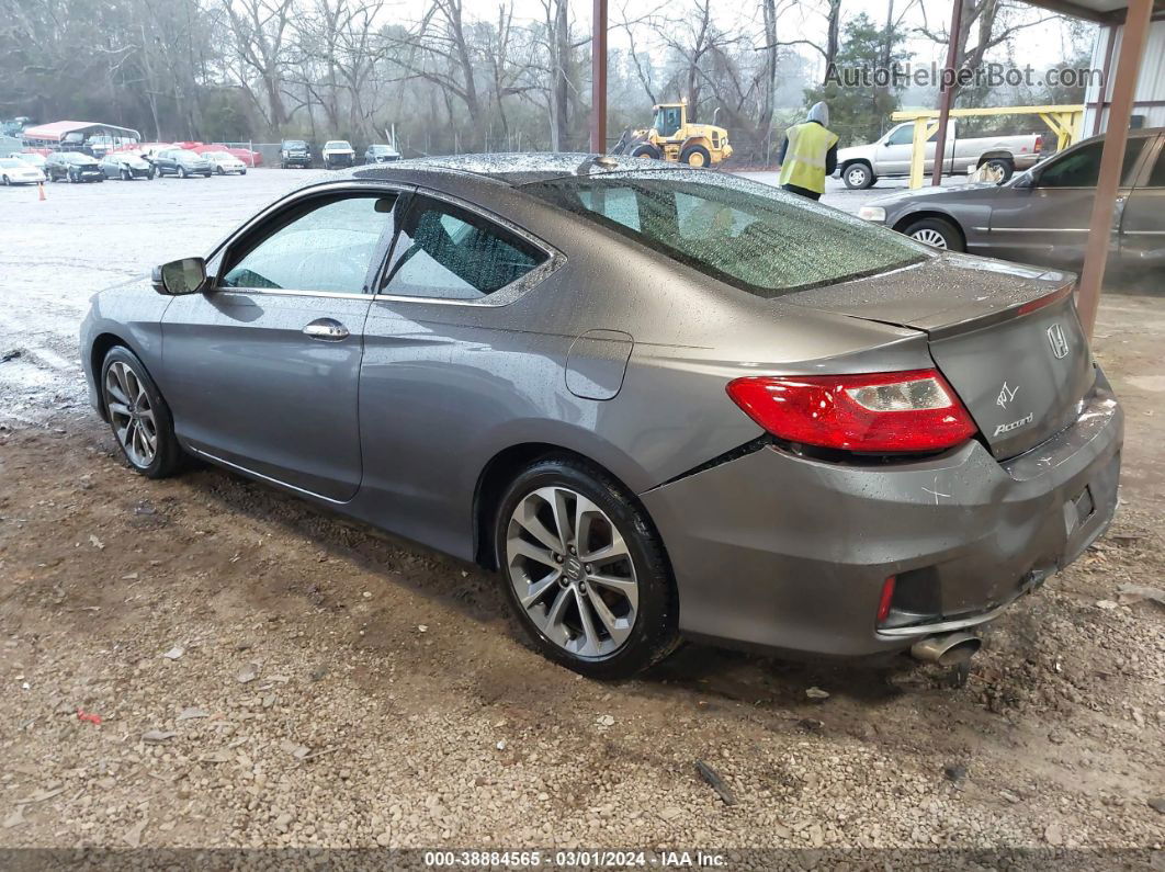 2014 Honda Accord Ex-l V-6 Gray vin: 1HGCT2A80EA002287