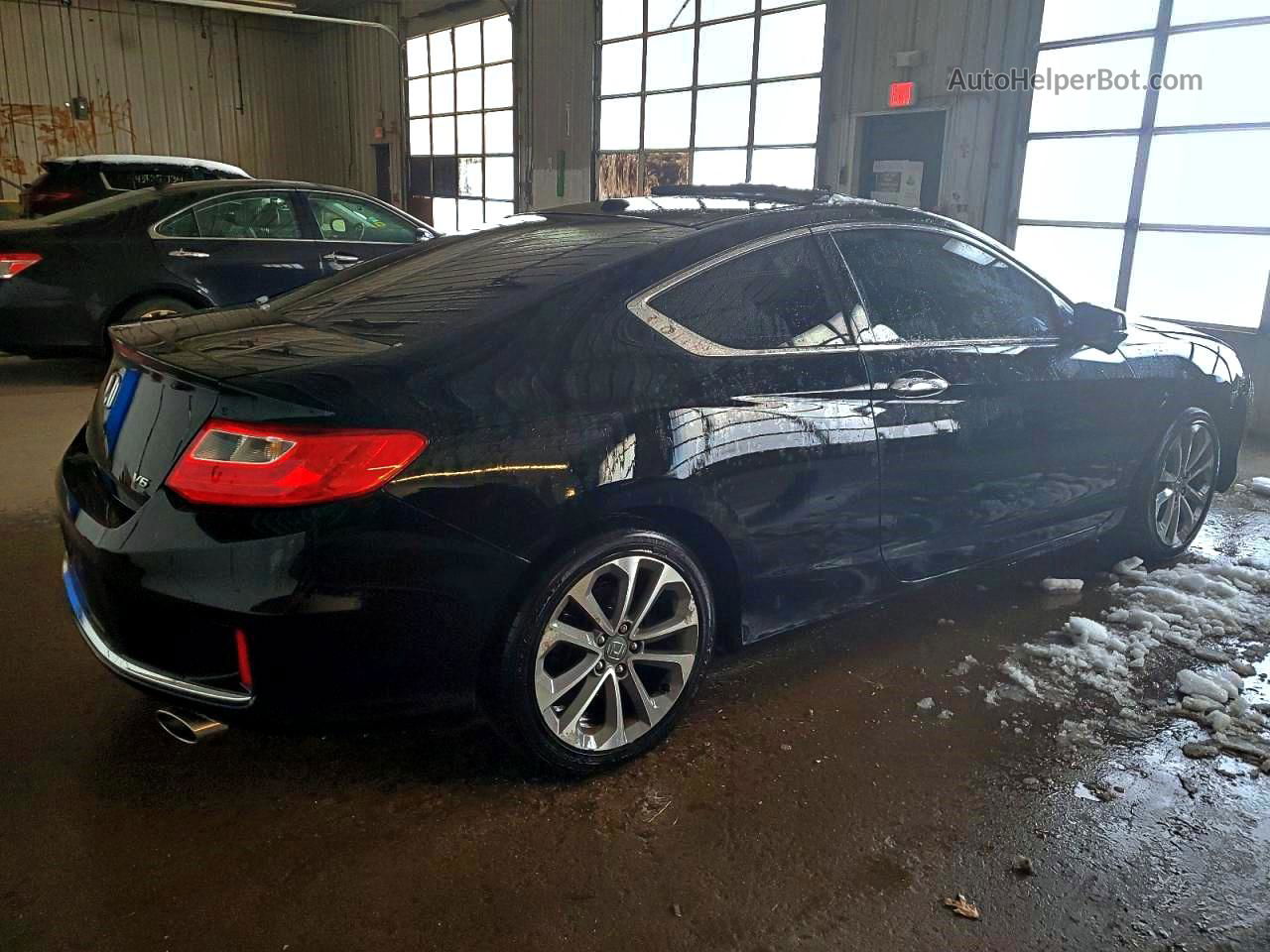 2014 Honda Accord Exl Black vin: 1HGCT2A85EA002401