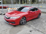 2017 Honda Accord Touring Red vin: 1HGCT2B02HA004491