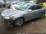 2014 Honda Accord Ex-l V-6 Silver vin: 1HGCT2B81EA002653