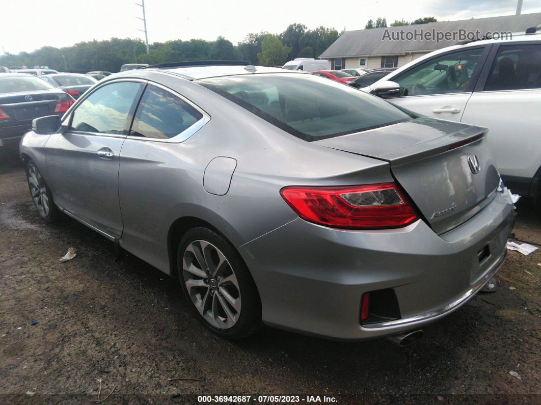 2014 Honda Accord Ex-l V-6 Silver vin: 1HGCT2B81EA002653