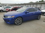 2015 Honda Accord Exl Синий vin: 1HGCT2B81FA006008