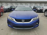 2015 Honda Accord Exl Blue vin: 1HGCT2B81FA006008