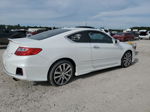 2015 Honda Accord Exl White vin: 1HGCT2B82FA008138