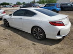 2016 Honda Accord Exl White vin: 1HGCT2B82GA001174