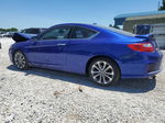 2014 Honda Accord Exl Blue vin: 1HGCT2B84EA007684