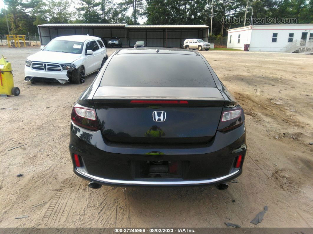 2014 Honda Accord Coupe Ex-l Black vin: 1HGCT2B85EA006818