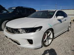 2015 Honda Accord Exl White vin: 1HGCT2B85FA002138