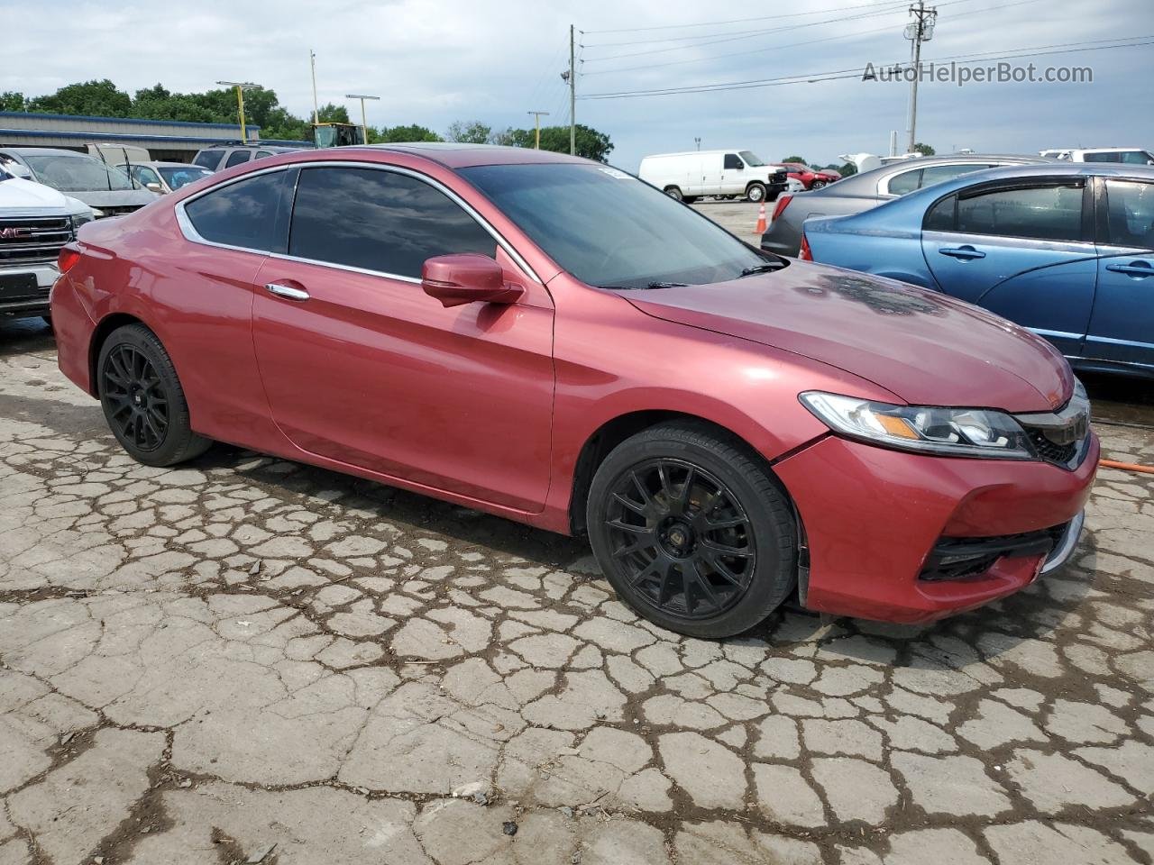 2017 Honda Accord Exl Maroon vin: 1HGCT2B85HA006905