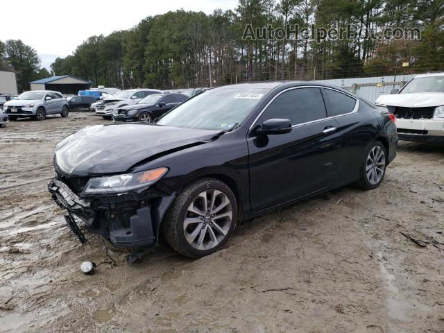 2014 Honda Accord Exl Black vin: 1HGCT2B86EA001014