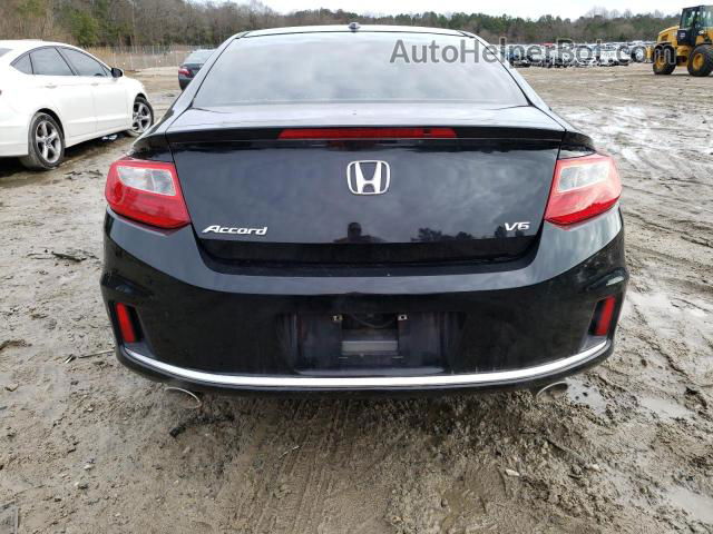 2014 Honda Accord Exl Black vin: 1HGCT2B86EA001014