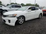 2014 Honda Accord Exl White vin: 1HGCT2B86EA008870