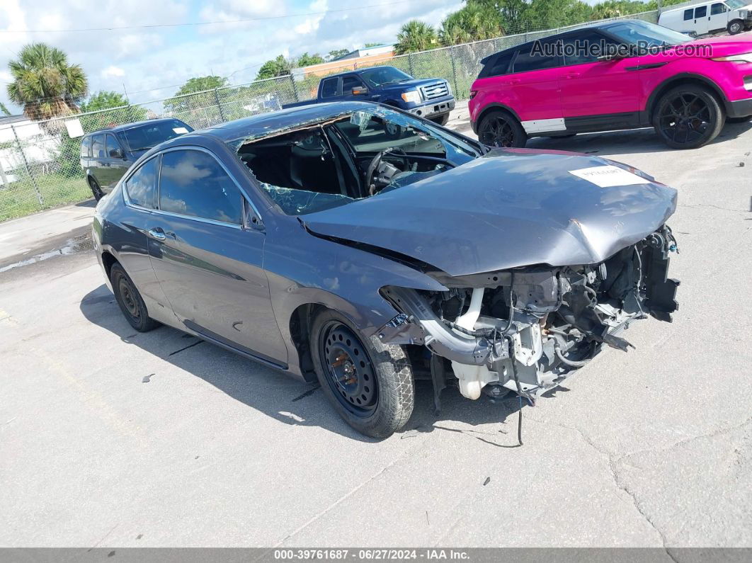 2017 Honda Accord Ex-l V6 Gray vin: 1HGCT2B86HA002118