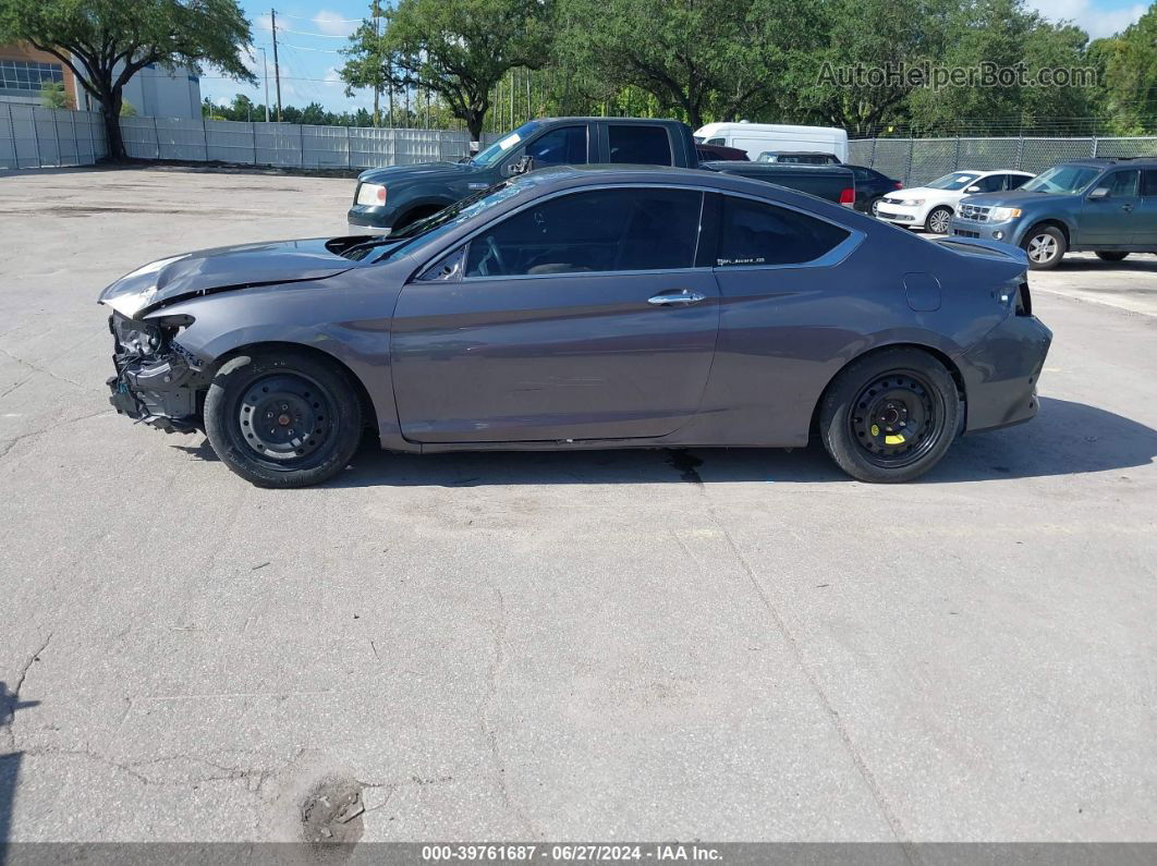 2017 Honda Accord Ex-l V6 Gray vin: 1HGCT2B86HA002118