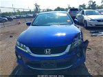 2014 Honda Accord Ex-l V-6 Blue vin: 1HGCT2B87EA000048