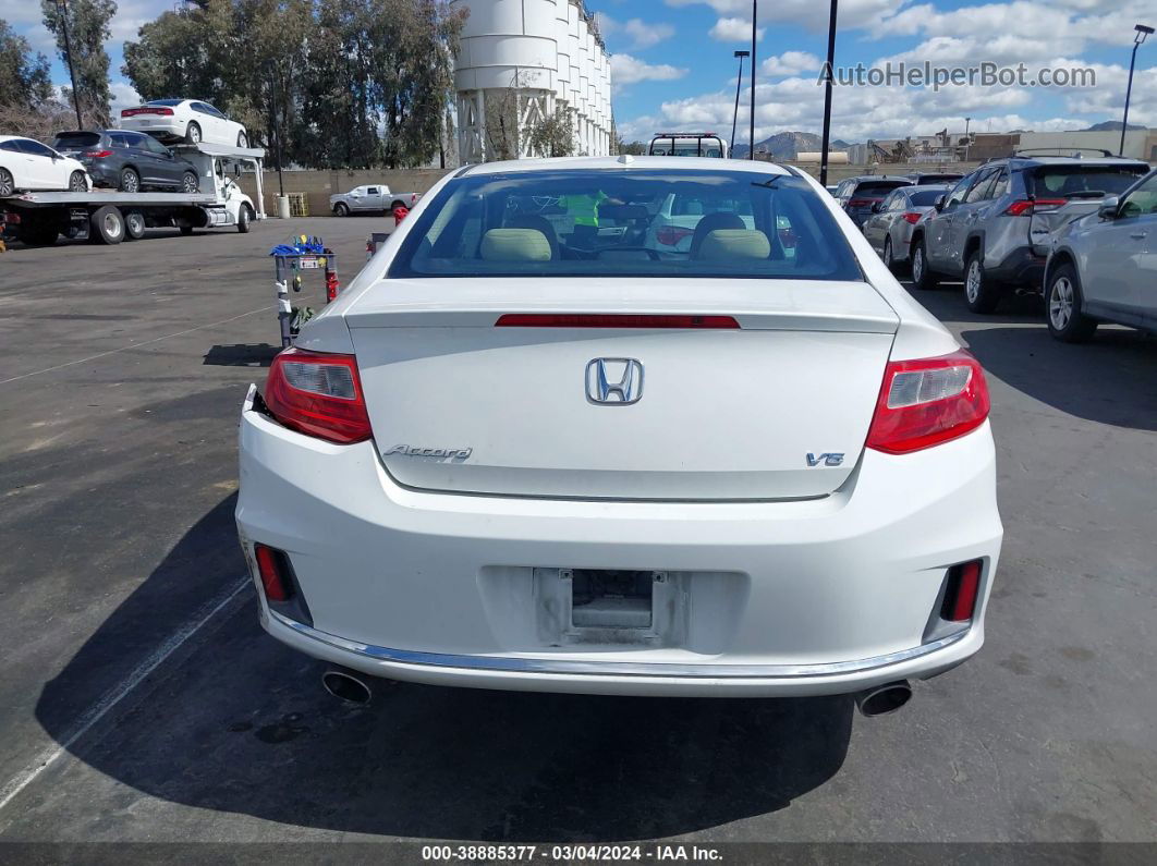 2014 Honda Accord Ex-l V-6 Белый vin: 1HGCT2B87EA001099