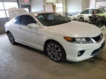 2014 Honda Accord Exl White vin: 1HGCT2B87EA004262