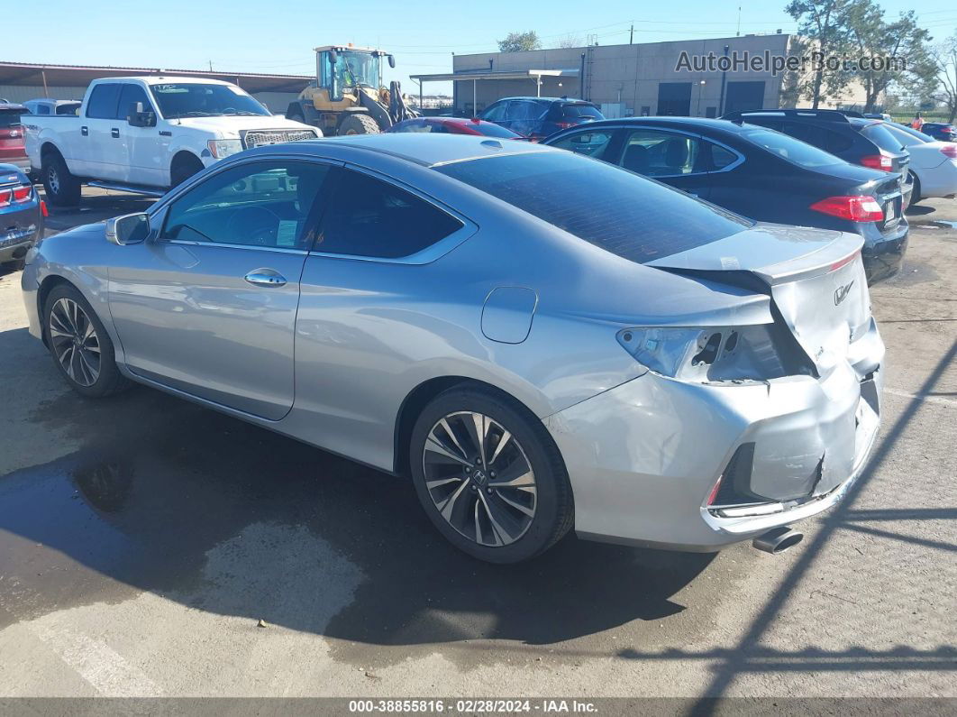 2016 Honda Accord Ex-l V-6 Silver vin: 1HGCT2B89GA003746