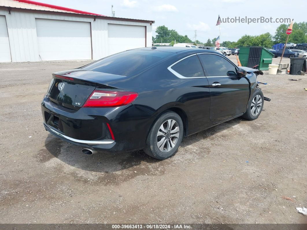 2017 Honda Accord Ex-l V6 Black vin: 1HGCT2B90HA002947