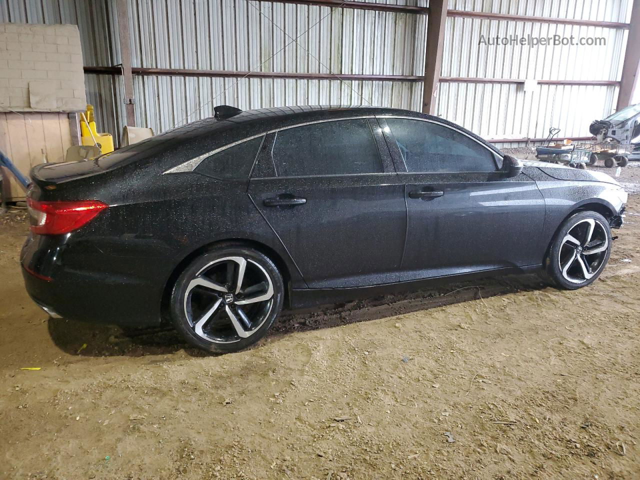 2018 Honda Accord Sport Black vin: 1HGCV1E35JA211215