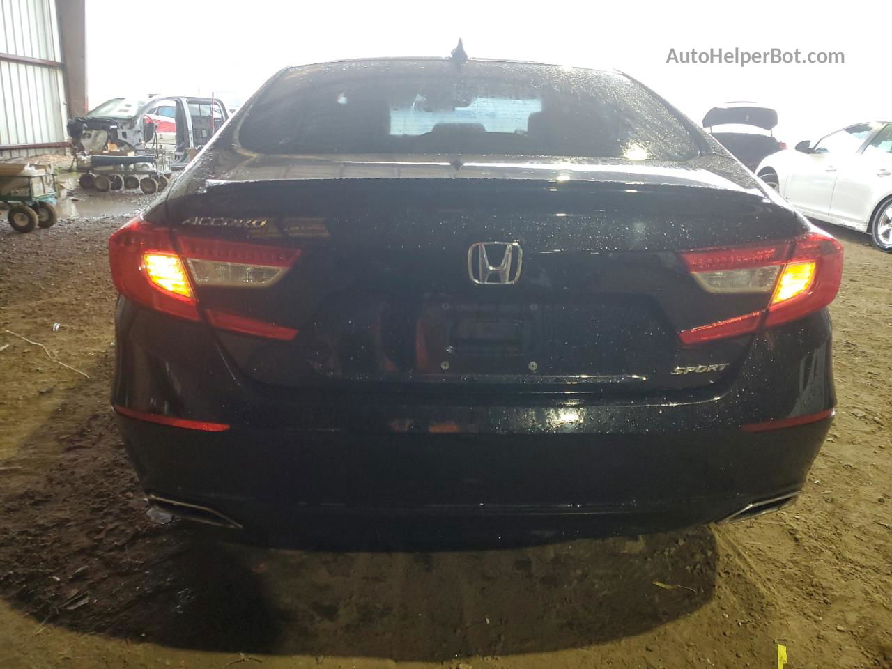 2018 Honda Accord Sport Black vin: 1HGCV1E35JA211215