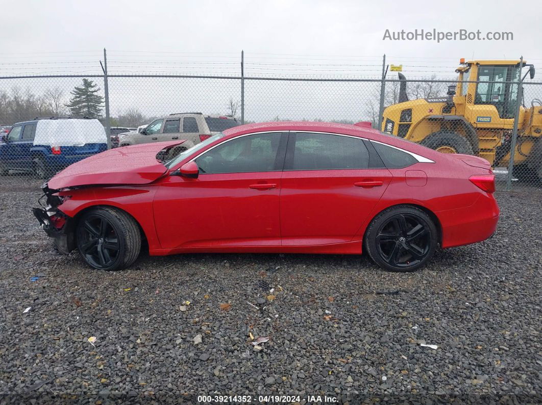 2019 Honda Accord Sport Red vin: 1HGCV1E39KA069100