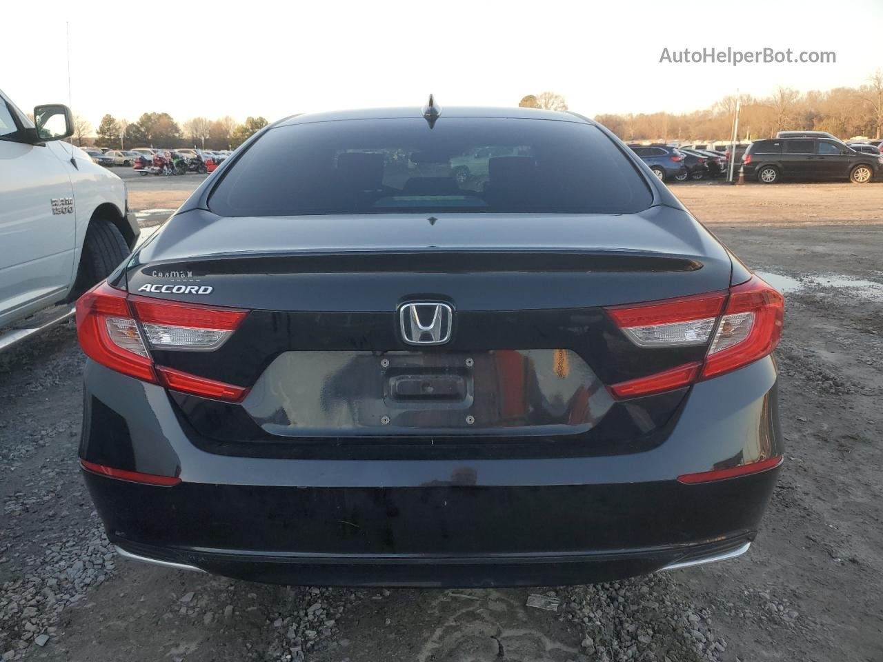 2018 Honda Accord Lx Black vin: 1HGCV1F10JA094821