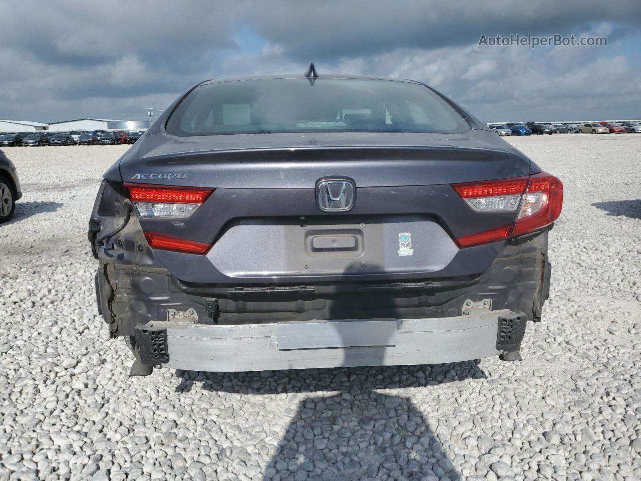 2018 Honda Accord Lx Черный vin: 1HGCV1F10JA112492