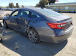 2018 Honda Accord Lx Gray vin: 1HGCV1F10JA138378