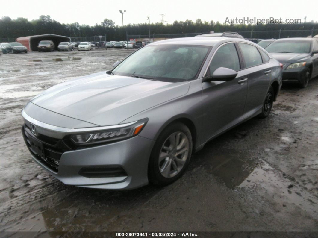 2018 Honda Accord Lx Silver vin: 1HGCV1F10JA206422