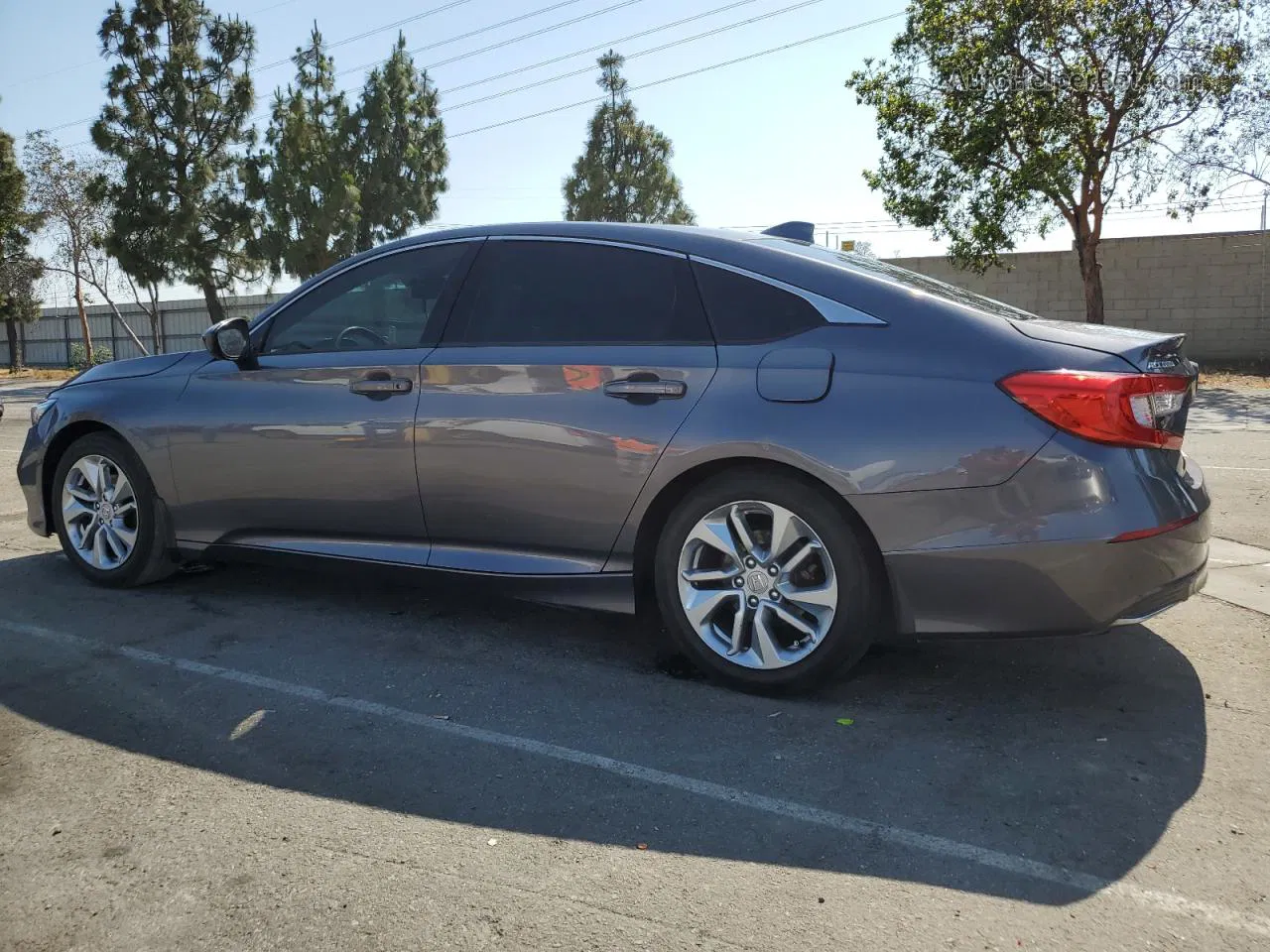 2018 Honda Accord Lx Gray vin: 1HGCV1F10JA235158