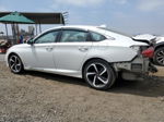 2018 Honda Accord Lx White vin: 1HGCV1F10JA237637