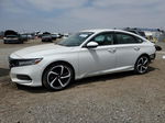 2018 Honda Accord Lx White vin: 1HGCV1F10JA237637