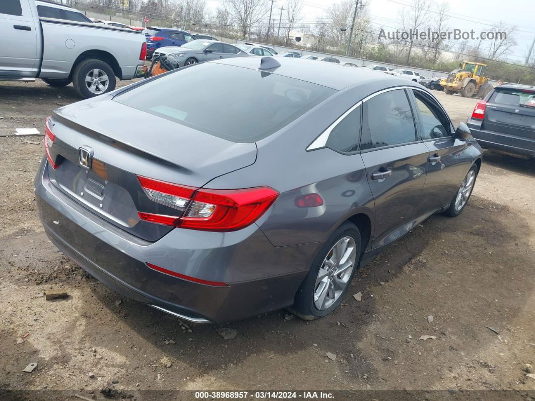 2018 Honda Accord Lx Gray vin: 1HGCV1F10JA264062