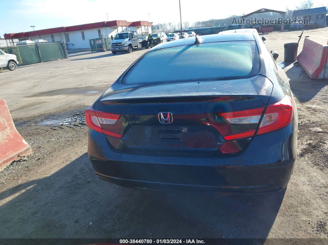 2019 Honda Accord Lx Черный vin: 1HGCV1F10KA033616