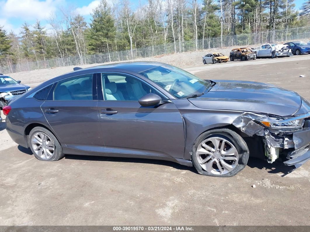 2019 Honda Accord Lx Gray vin: 1HGCV1F10KA047905