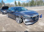 2019 Honda Accord Lx Gray vin: 1HGCV1F10KA047905