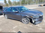 2019 Honda Accord Lx Gray vin: 1HGCV1F10KA047905