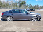 2019 Honda Accord Lx Gray vin: 1HGCV1F10KA047905