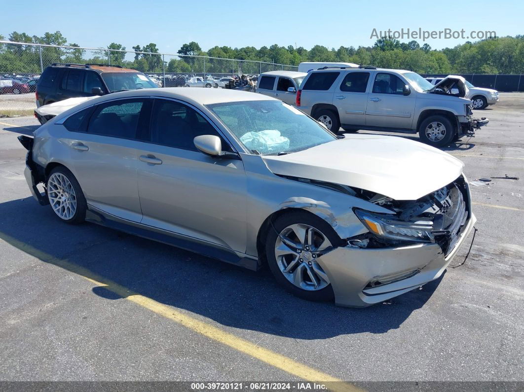 2019 Honda Accord Lx Champagne vin: 1HGCV1F10KA048438