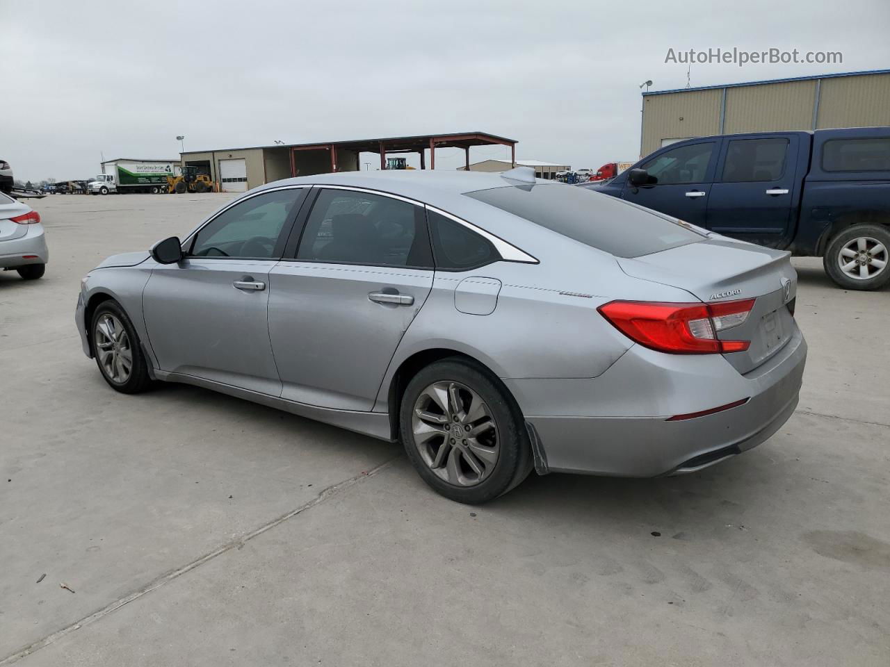 2019 Honda Accord Lx Silver vin: 1HGCV1F10KA054725