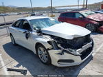 2019 Honda Accord Lx White vin: 1HGCV1F10KA071833