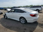 2019 Honda Accord Lx White vin: 1HGCV1F10KA088888